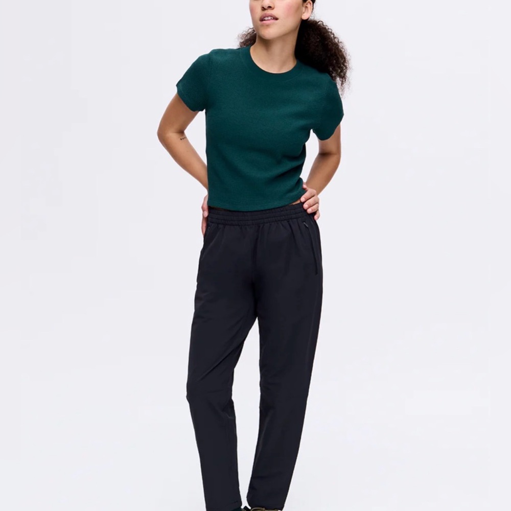 Outdoor Voices RecTrek Pants Black Pockets Quick Dry Sz Medium - Picture 1 of 13